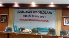 SOSIALISASI PENGELOLAAN PBB-P2 TAHUN 2024 DI BKAD KAB. GUNUNGKIDUL