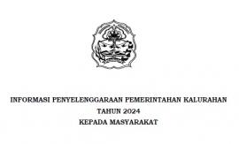 INFORMASI PENYELENGGARAAN PEMERINTAH KALURAHAN TAHUN 2024