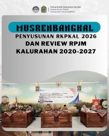 MUSRENBANGKAL PENYEPAKATAN RKPKAL TAHUN 2026 DAN PENYUSUNAN DURKP 2027, REVIEW RPJM 2020-2027